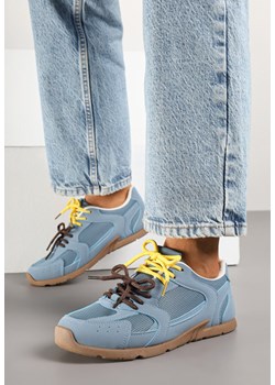 Niebieskie Sneakersy z Podwójnymi Sznurówkami Terfitra ze sklepu renee.pl w kategorii Buty sportowe damskie - zdjęcie 178495558