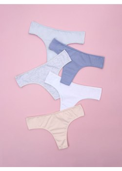Sinsay - Majtki brazyliany 5 pack - wielobarwny ze sklepu Sinsay w kategorii Majtki damskie - zdjęcie 178502776