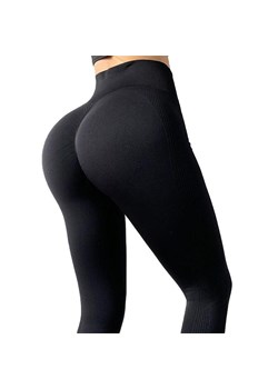 Legginsy sportowe push-up - Czarny ze sklepu Intimica.pl w kategorii Spodnie damskie - zdjęcie 178516416