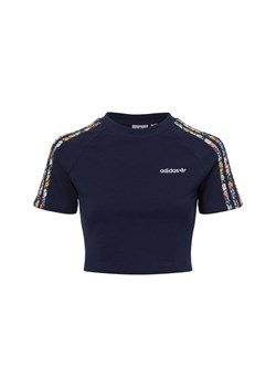 adidas Originals Koszulka damska - Liberty BBY TEE Kobiety Bawełna granatowy jednolity - id: 734884-0001-09940 - marki adidas Originals - 178530405 adidas Originals Koszulka damska - Liberty BBY TEE Kobiety Bawełna granatowy jednolity ze sklepu vangraaf w kategorii Bluzki damskie - zdjęcie 178530405