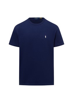 Polo Ralph Lauren Koszulka męska Mężczyźni Bawełna granatowy jednolity ze sklepu vangraaf w kategorii T-shirty męskie - zdjęcie 178530429