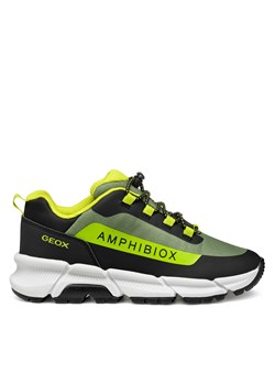 Sneakersy Geox J Flexyper Plus J55LCA 0FU50 C3005 S Zielony ze sklepu eobuwie.pl w kategorii Buty sportowe dziecięce - zdjęcie 178530885