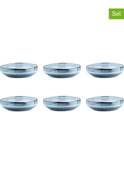 Björn Miski śniadaniowe (6 szt.) "Genesis" w kolorze niebieskim - Ø 17 cm ze sklepu Limango Polska w kategorii Naczynia - zdjęcie 178531716