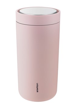 Stelton Kubek termiczny &quot;To Go Click&quot; w kolorze jasnoróżowym - 400 ml ze sklepu Limango Polska w kategorii Kubki termiczne - zdjęcie 178532279