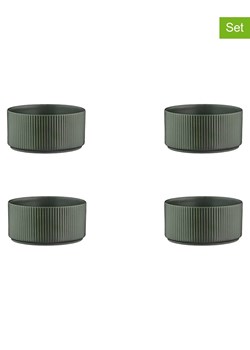 Björn Miski (4 szt.) "Scandi" w kolorze oliwkowym do serwowania - Ø 12 cm ze sklepu Limango Polska w kategorii Miski - zdjęcie 178532817