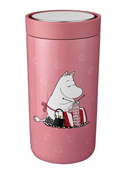 Stelton Kubek termiczny &quot;To Go Click&quot; w kolorze jasnoróżowym - 200 ml ze sklepu Limango Polska w kategorii Kubki termiczne - zdjęcie 178533127