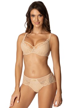 Figi klasyczne damskie beżowe Saraja, Kolor beżowy, Rozmiar S, Róża ze sklepu Intymna w kategorii Majtki damskie - zdjęcie 178536747