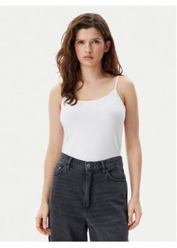 Gap Top 701570-01 Biały Slim Fit ze sklepu MODIVO w kategorii Bluzki damskie - zdjęcie 178536969