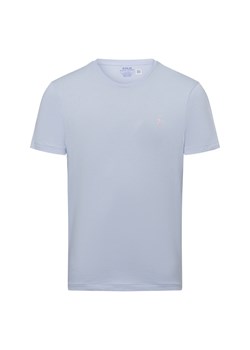 Polo Ralph Lauren Koszulka męska Mężczyźni Bawełna jasnoniebieski jednolity ze sklepu vangraaf w kategorii T-shirty męskie - zdjęcie 178537567