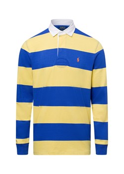 Polo Ralph Lauren Bluza męska Mężczyźni Bawełna niebieski w paski ze sklepu vangraaf w kategorii Bluzy męskie - zdjęcie 178537569