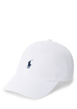 Polo Ralph Lauren Damska czapka z daszkiem Kobiety Bawełna biały jednolity ze sklepu vangraaf w kategorii Czapki z daszkiem damskie - zdjęcie 178537615