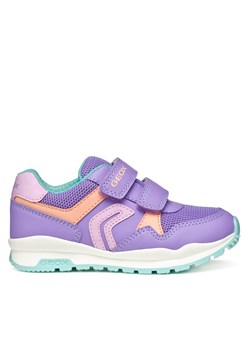 Sneakersy Geox J Pavel J458CA 0BC14 C8888 S Fioletowy ze sklepu eobuwie.pl w kategorii Buty sportowe dziecięce - zdjęcie 178545919