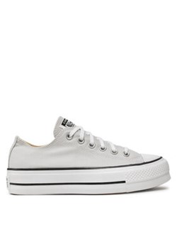 Converse Trampki Chuck Taylor All Star Lift Platform Ox A11538C Szary ze sklepu MODIVO w kategorii Trampki damskie - zdjęcie 178547886