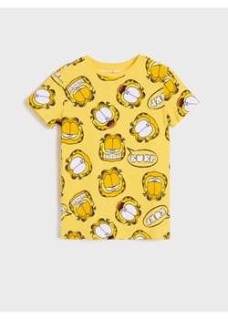 Sinsay - Koszulka Garfield - żółty ze sklepu Sinsay w kategorii Kaftaniki i bluzki - zdjęcie 178551257