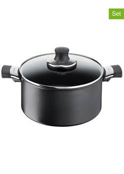 Tefal 2-częściowy zestaw &quot;Excellence&quot; w kolorze czarnym - Ø 24 cm ze sklepu Limango Polska w kategorii Garnki - zdjęcie 178552196