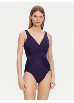 Miraclesuit Strój kąpielowy Solid Crossover 6516689 Fioletowy ze sklepu MODIVO w kategorii Stroje kąpielowe - zdjęcie 178554606