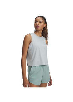 Damski top treningowy Under Armour Vanish Energy Crop Tank - szary ze sklepu Sportstylestory.com w kategorii Bluzki damskie - zdjęcie 178555897