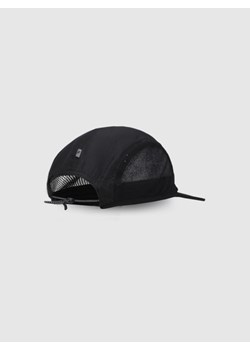 Czapka do biegania uniseks 4F 4FWSS25AFCAU106 - czarna ze sklepu Sportstylestory.com w kategorii Czapki z daszkiem męskie - zdjęcie 178556048