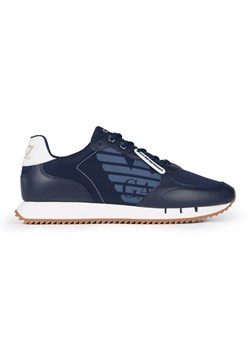 Sneakersy Emporio Armani EA7 X8X114-XK270-Q704 Granatowe niebieskie ze sklepu ButyModne.pl w kategorii Buty sportowe męskie - zdjęcie 178556116