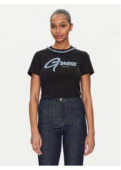 Guess T-Shirt W5GI03 I3Z14 Czarny Regular Fit ze sklepu MODIVO w kategorii Bluzki damskie - zdjęcie 178558576