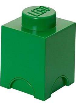 LEGO Pojemnik &quot;Brick 1&quot; w kolorze zielonym - 12,5 x 18 x 12,5 cm ze sklepu Limango Polska w kategorii Pojemniki kuchenne - zdjęcie 178564945