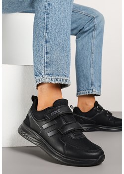 Czarne Buty Sportowe Sneakersy na Piankowej Podeszwie z Rzepem Telariela ze sklepu renee.pl w kategorii Buty sportowe damskie - zdjęcie 178567599