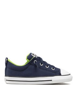 Converse Trampki Chuck Taylor All Star Street Slip 770718C Granatowy ze sklepu MODIVO w kategorii Trampki dziecięce - zdjęcie 178573585