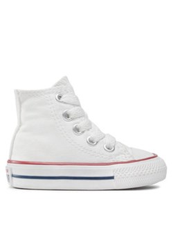 Converse Trampki Chuck Taylor All Star Hi 7J253C Biały ze sklepu MODIVO w kategorii Trampki dziecięce - zdjęcie 178573596