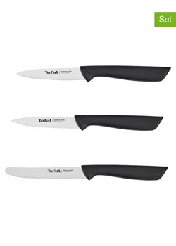 Tefal 3-częściowy zestaw noży &quot;Colorfood&quot; w kolorze czarnym ze sklepu Limango Polska w kategorii Noże kuchenne - zdjęcie 178574497