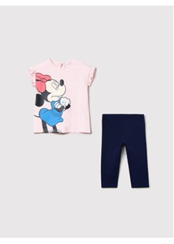 OVS Komplet t-shirt i legginsy DISNEY 1487486 Różowy Regular Fit ze sklepu MODIVO w kategorii Komplety niemowlęce - zdjęcie 178575678