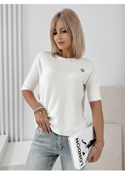 sweter gabia ecru one size ze sklepu UBRA w kategorii Swetry damskie - zdjęcie 178576338