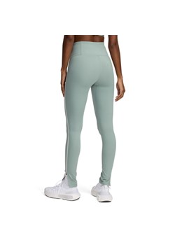 Damskie legginsy treningowe Under Armour Motion Piped Legging - zielone ze sklepu Sportstylestory.com w kategorii Spodnie damskie - zdjęcie 178577038