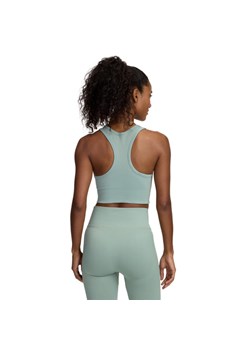 Biustonosz treningowy Under Armour Vanish Seamless Mid Bra - zielony ze sklepu Sportstylestory.com w kategorii Biustonosze - zdjęcie 178577046