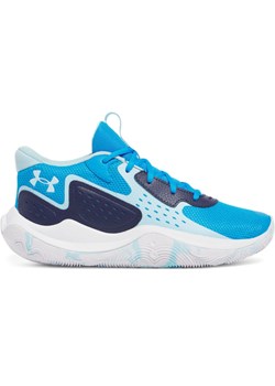 Buty do koszykówki uniseks Under Armour UA Jet \'23 - niebieskie ze sklepu Sportstylestory.com w kategorii Buty sportowe męskie - zdjęcie 178577055