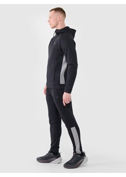 Męskie spodnie treningowe 4F 4FWSS25TFTRM0836 - czarny ze sklepu Sportstylestory.com w kategorii Spodnie męskie - zdjęcie 178577146