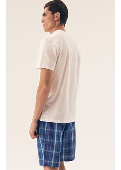 Henderson bawełniana piżama męska Dock 42616-00X, Kolor biało-niebieski, Rozmiar 3XL, Henderson ze sklepu Primodo w kategorii Piżamy męskie - zdjęcie 178579178