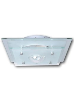 Szklana kwadratowa lampa sufitowa - E963-Mifor ze sklepu Edinos.pl w kategorii Zestawy mebli do przedpokoju - zdjęcie 178579888