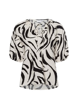 Vila Bluzka damska - VIClo Kobiety écru wzorzysty ze sklepu vangraaf w kategorii Bluzki damskie - zdjęcie 178582607