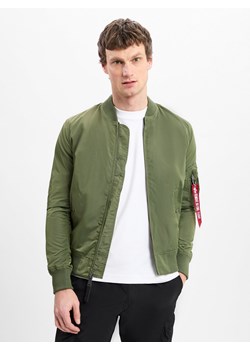 Alpha Industries Kurtka Mężczyźni Sztuczne włókno khaki jednolity ze sklepu vangraaf w kategorii Kurtki męskie - zdjęcie 178582615