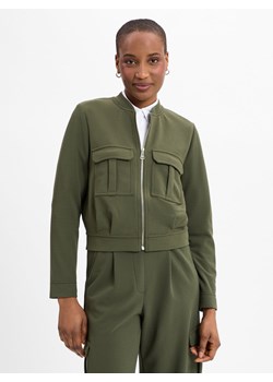 zero Modułowa bluza damska Kobiety khaki jednolity ze sklepu vangraaf w kategorii Kurtki damskie - zdjęcie 178582716