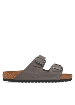 Klapki Birkenstock Arizona 1027046 Szary ze sklepu eobuwie.pl w kategorii Klapki męskie - zdjęcie 178583577