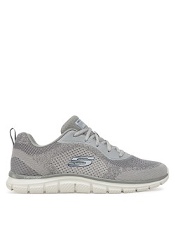 Buty na siłownię Skechers Track - Glendor 232699/GRY Szary ze sklepu eobuwie.pl w kategorii Buty zimowe męskie - zdjęcie 178583595