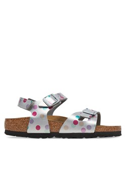 Sandały Birkenstock Rio As Kids 1029527 D Srebrny ze sklepu eobuwie.pl w kategorii Sandały dziecięce - zdjęcie 178583708