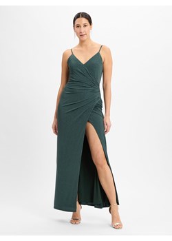 Marie Lund Sukienka wieczorowa Kobiety jodłowy jednolity ze sklepu vangraaf w kategorii Sukienki - zdjęcie 178591448