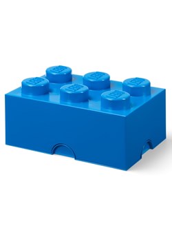 LEGO Pojemnik &quot;Brick 6&quot; w kolorze niebieskim - 37,5 x 18 x 25 cm ze sklepu Limango Polska w kategorii Pojemniki kuchenne - zdjęcie 178593766