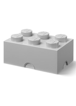 LEGO Pojemnik &quot;Brick 6&quot; w kolorze szarym - 37,5 x 18 x 25 cm ze sklepu Limango Polska w kategorii Pojemniki kuchenne - zdjęcie 178593775