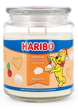 Haribo Świeca zapachowa &quot;Haribo Vanilla Waffle Cream&quot; - 510 g ze sklepu Limango Polska w kategorii Świece i dyfuzory - zdjęcie 178593906