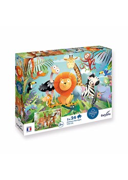 Calypto 48-częściowe puzzle "Animals" - 3+ ze sklepu Limango Polska w kategorii Puzzle - zdjęcie 178593987