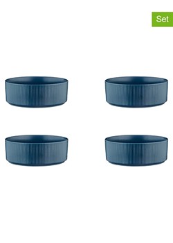 Björn Miski śniadaniowe (4 szt.) "Scandi" w kolorze granatowym - Ø 16,5 cm ze sklepu Limango Polska w kategorii Naczynia - zdjęcie 178594135