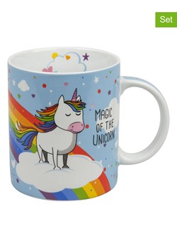 Könitz Kubki (2 szt.) &quot;The Magic of the Unicorn&quot; ze wzorem do kawy - 330 ml ze sklepu Limango Polska w kategorii Kubki - zdjęcie 178594325